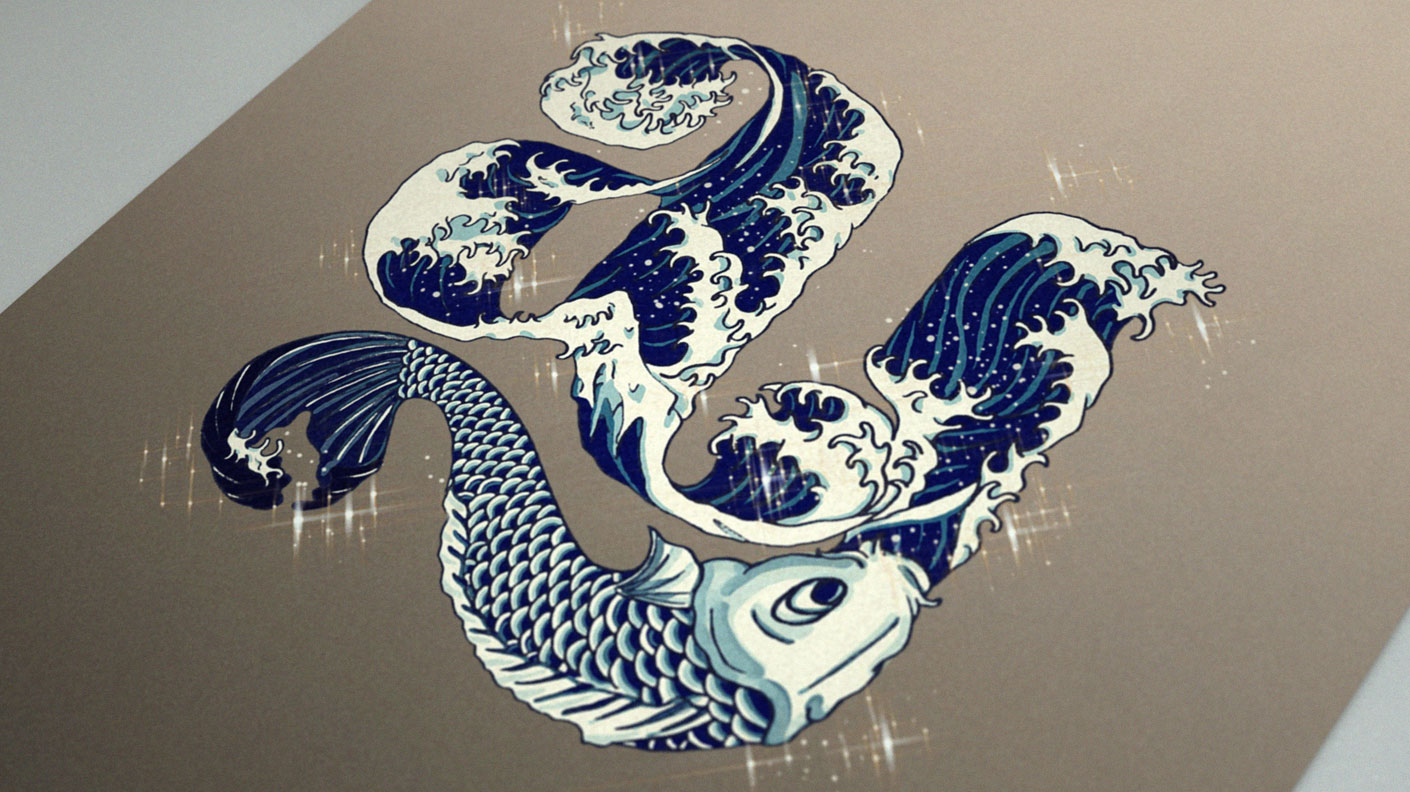 Waves Poster