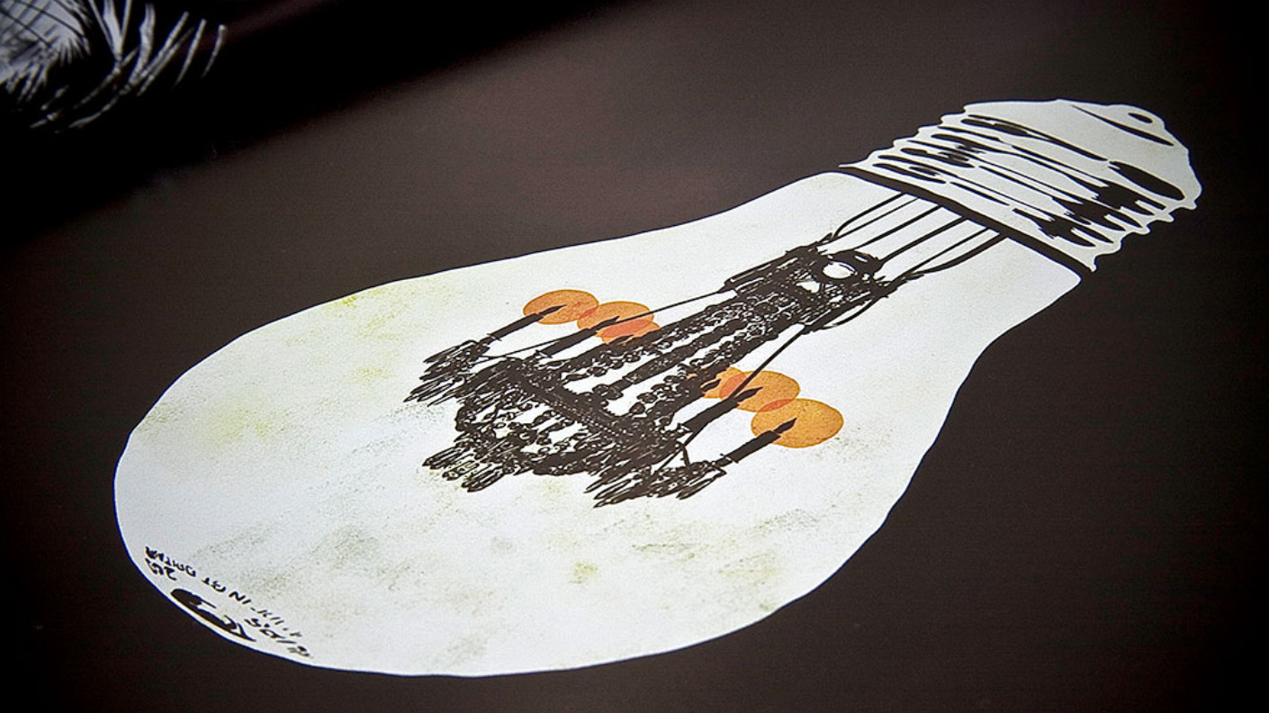 Lightbulb Poster
